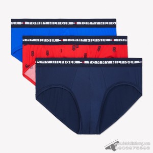 Quần lót nam Tommy Hilfiger Comfort+ Brief 3-pack Blue/Red